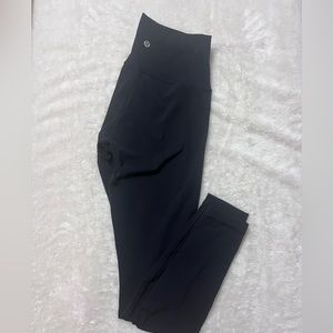 Black Lululemon Leggings Size 8